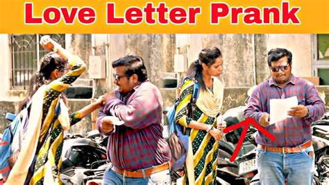 Love Letter Prank Love Proposal Prank YouTube