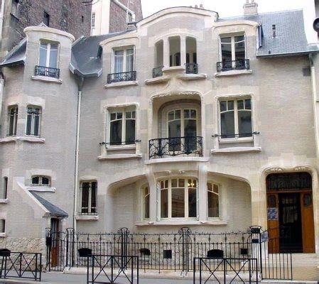 Paris E Immeubles Art Nouveau