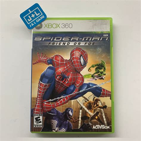 Spider Man Friend Or Foe Xbox 360 Pre Owned Spiderman Foe