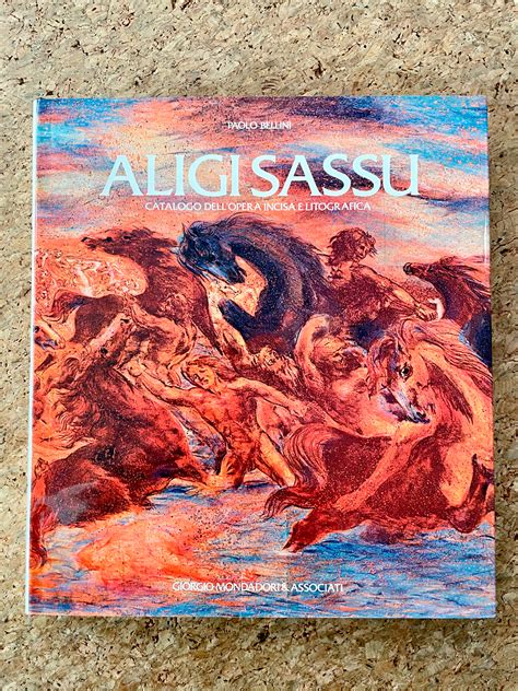 monografie  arte grafica aligi sassu aligi sassu catalogo dell