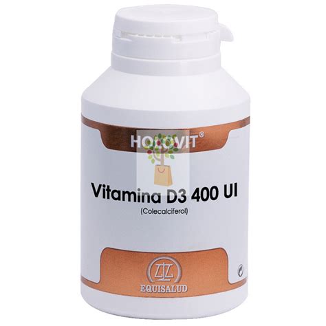 HOLOVIT VITAMINA D3 400UI 180 CAPSULAS EQUISALUD