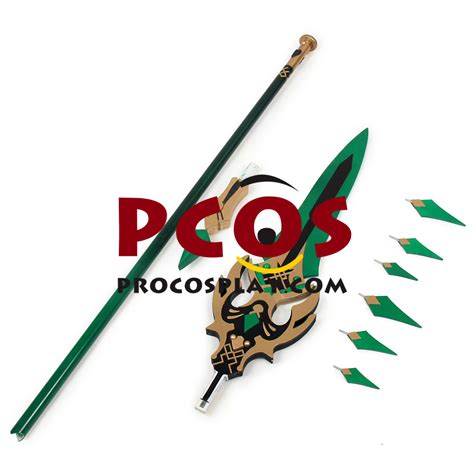 Genshin Impact Xiao Primordial Jade Winged-Spear Polearms C00199 - Best ...