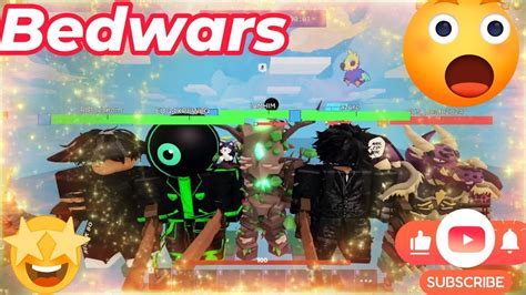 Roblox Bedwars Using The Eldertree Kit Youtube