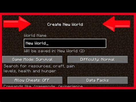 CÓMO CREAR un MUNDO en Minecraft JAVA YouTube