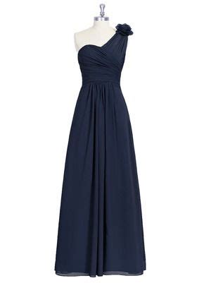 Azazie Ashley Bridesmaid Dress Navy Blue Bridesmaid Dresses