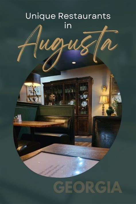 12 Unique Restaurants In Augusta Ga Feast Your Eyes On Augustas