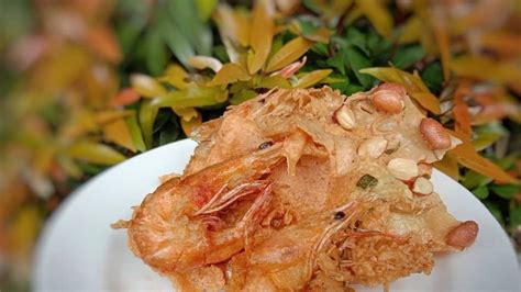 Resep Rahasia Peyek Udang Renyah Tahan Lama Dapurgurih