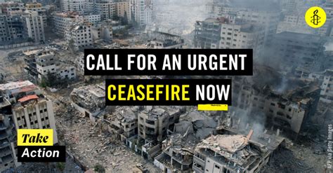 Demand an urgent ceasefire in Gaza and Israel - now - LG