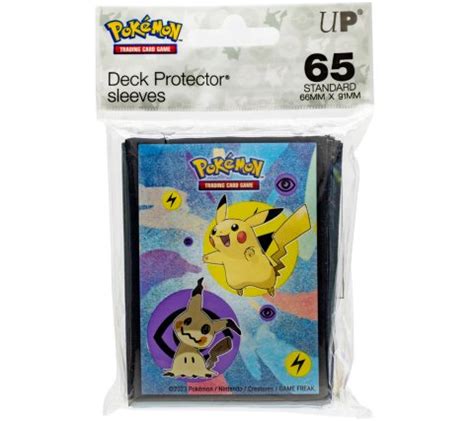 Ultra Pro Pokemon Sleeves Pikachu And Mimikyu Pieces Ultra