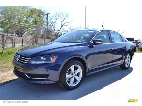 2013 Night Blue Metallic Volkswagen Passat 2 5l Se 78266275 Car Color Galleries