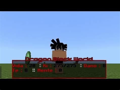 Novo Addon De Dragon Ball Para Minecraft Pe YouTube