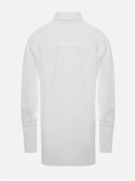 Свободная рубашка со складками спереди :: LICHI - Online fashion store