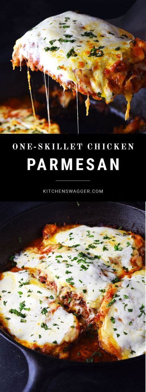 One Skillet Chicken Parmesan Artofit