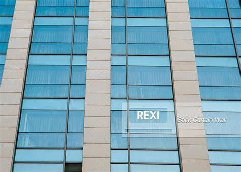 China Stick Curtain Wall Suppliers, Manufacturers, Factory - Price - Qingdao REXI