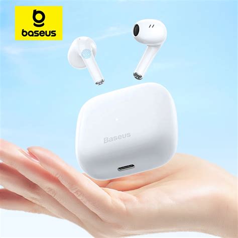 Baseus E Earphone Bluetooth Headphone Nirkabel Earbud Olahraga