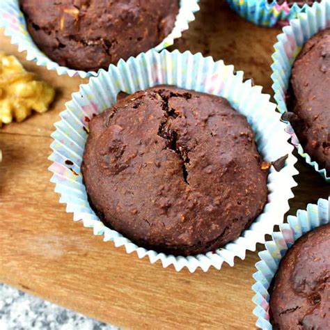 Gesunde Schoko Muffins Ohne Zucker Ei Cuisini Food Blog F R