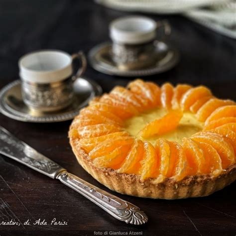 Crostata Di Natale Ai Mandarini E Crema Siciliani Creativi In Cucina