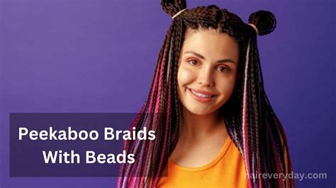 16 Different Peekaboo Braids With Beads 2024 Hair Everyday Review