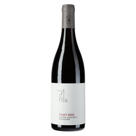 Paul Achs Pinot Noir Reserve Selection P 2018 TWDC The Wine