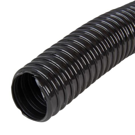 Connexs 50mm Black Pvc Flexible Conduit 30m Reel V50 30m Cef