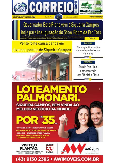 Correio Do Norte Edição 626 By Jornal Correio Notícias Issuu