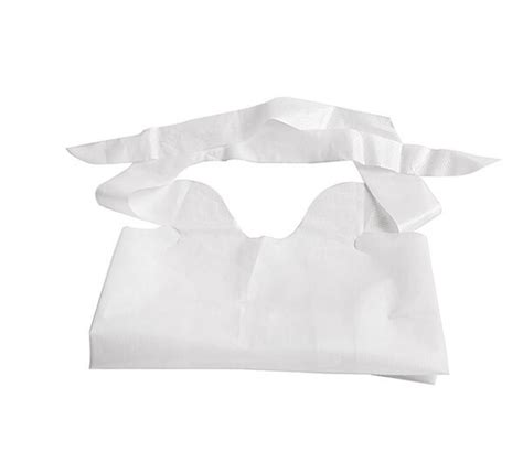 Medline Non24267a Waterproof Plastic Adult Bibs