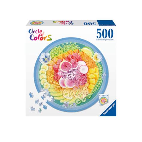 Ravensburger Puzzle Circle Of Colors Poke Bowl Teile