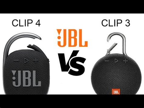 JBL CLIP 4 Vs JBL CLIP 3 CUAL ELEGIR YouTube