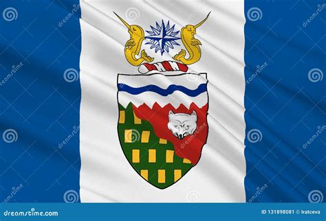 Flag of Northwest Territories, Canada Stock Illustration - Illustration ...