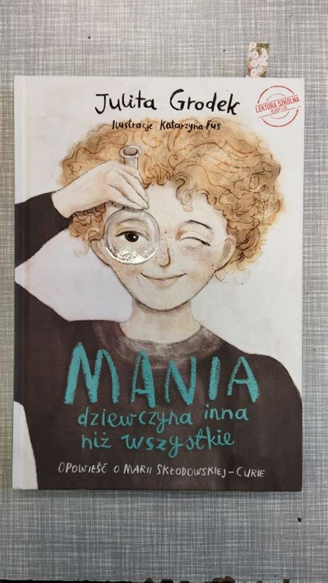 NASZE LEKTURY LAPBOOK MANIA DZIEWCZYNA INNA NIŻ WSZYSKIE