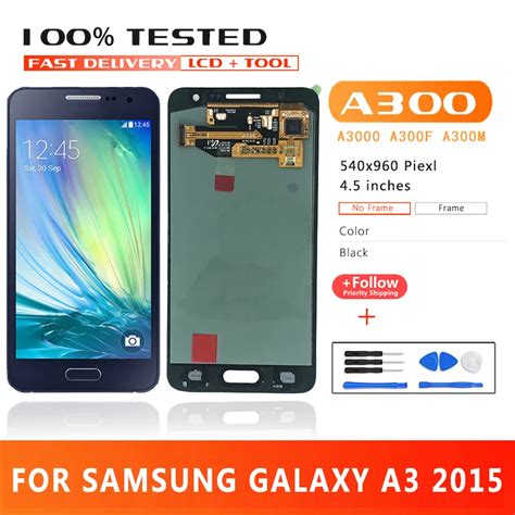 4 5 Polegada De Qualidade Premium Lcd Para Samsung Galaxy A3 2015 A300