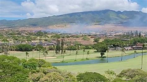 'GO NOW' Brush fire in Kaanapali prompts evacuation