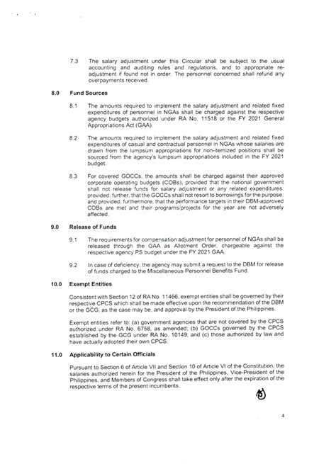 Implementation Of The Second Tranche Of The Modified Salary Schedule