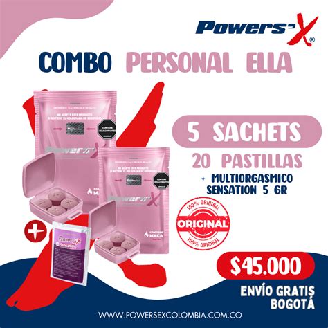 Combo Personal Ella Power Sex Colombia
