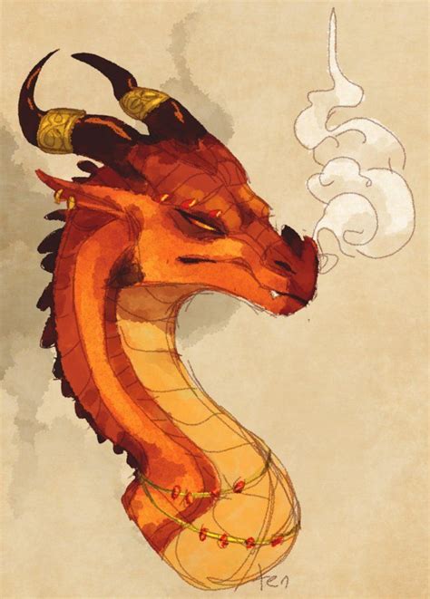 Pin by lex on character inspo | Fire art, Wings of fire dragons, Dragon drawing