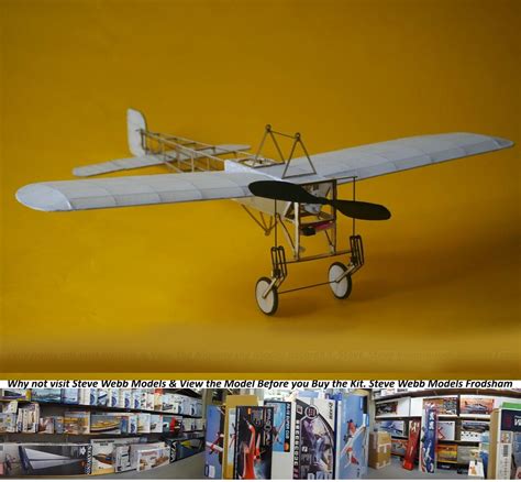 Tony Ray S Laser Cut Balsa Bleriot Xi Radio Control Indoor Plane With