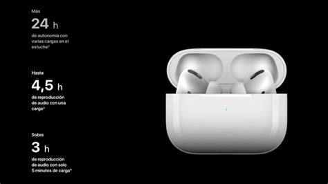 Apple presenta los AirPods Pro con cancelación de ruido sonido