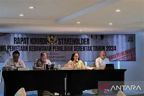 Bawaslu Luncurkan Pemetaan Kerawanan Pilkada 2024 Di Bali Antara News