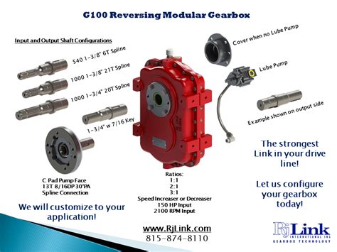 Reversing Modular Gearbox Rj Link International Inc