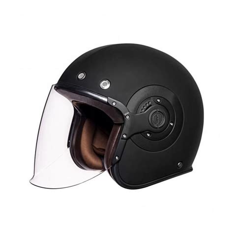 Casque Moto Jet Smk Retro Noir L Cdiscount Auto