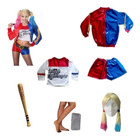 Disfraz Harley Quinn Cosplay Mercadolibre 📦