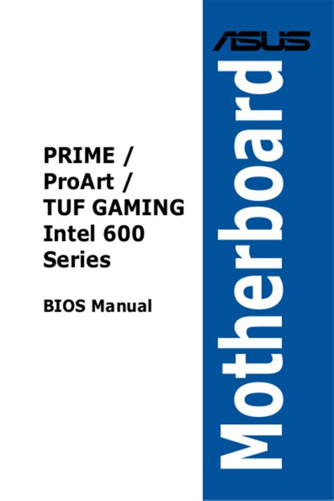 User manual Asus Prime B660-PLUS D4 (English - 88 pages)