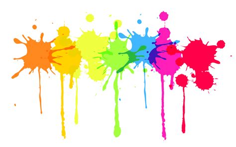 Paint Splatter Background Wallpaper X