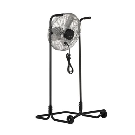 TPI F 24H TE 24 Industrial Floor Fan 1 8 HP 3 Speed High Stand