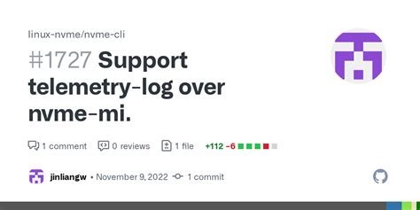 Support Telemetry Log Over Nvme Mi By Jinliangw Pull Request 1727