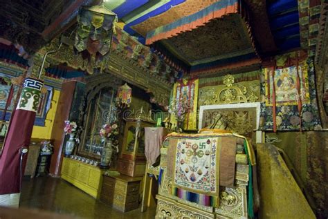 Potala Palace Interiors stock photo. Image of gods, colorful - 4855896