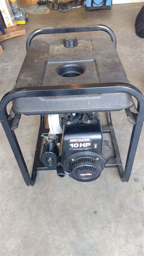 Gas Powered Portable Generator Coleman Powermate Maxa Er Hp