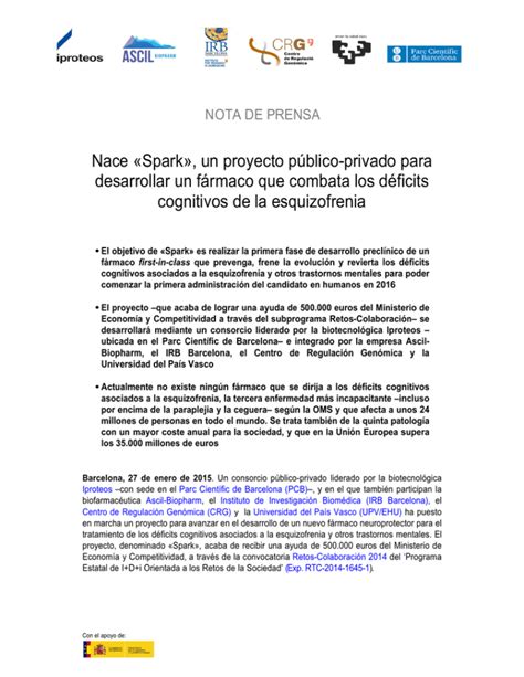 Nota De Prensa