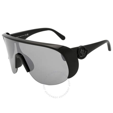 Moncler Phanthom Light Grey Shield Unisex Sunglasses Ml0202 01a 00 889214263674 Sunglasses