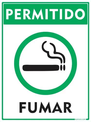 3 Placas Para Área De Fumantes 40x30cm Em Alumínio Parcelamento sem juros